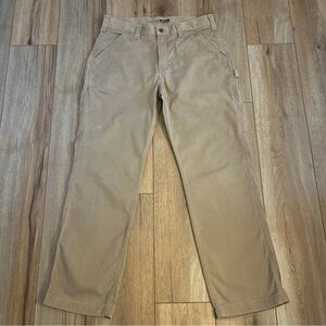 Carhartt Relaxed Fit Twill Utility Work Pants Khaki BN0324-M Men 32x30 Workwear